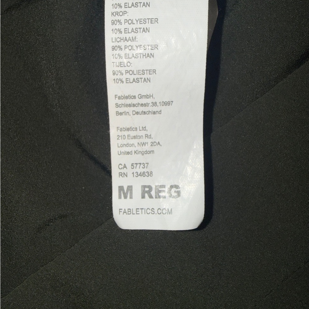 Fabletics Downtown Cargo Pants Dark Olive Wide Leg - Picture 8 of 12